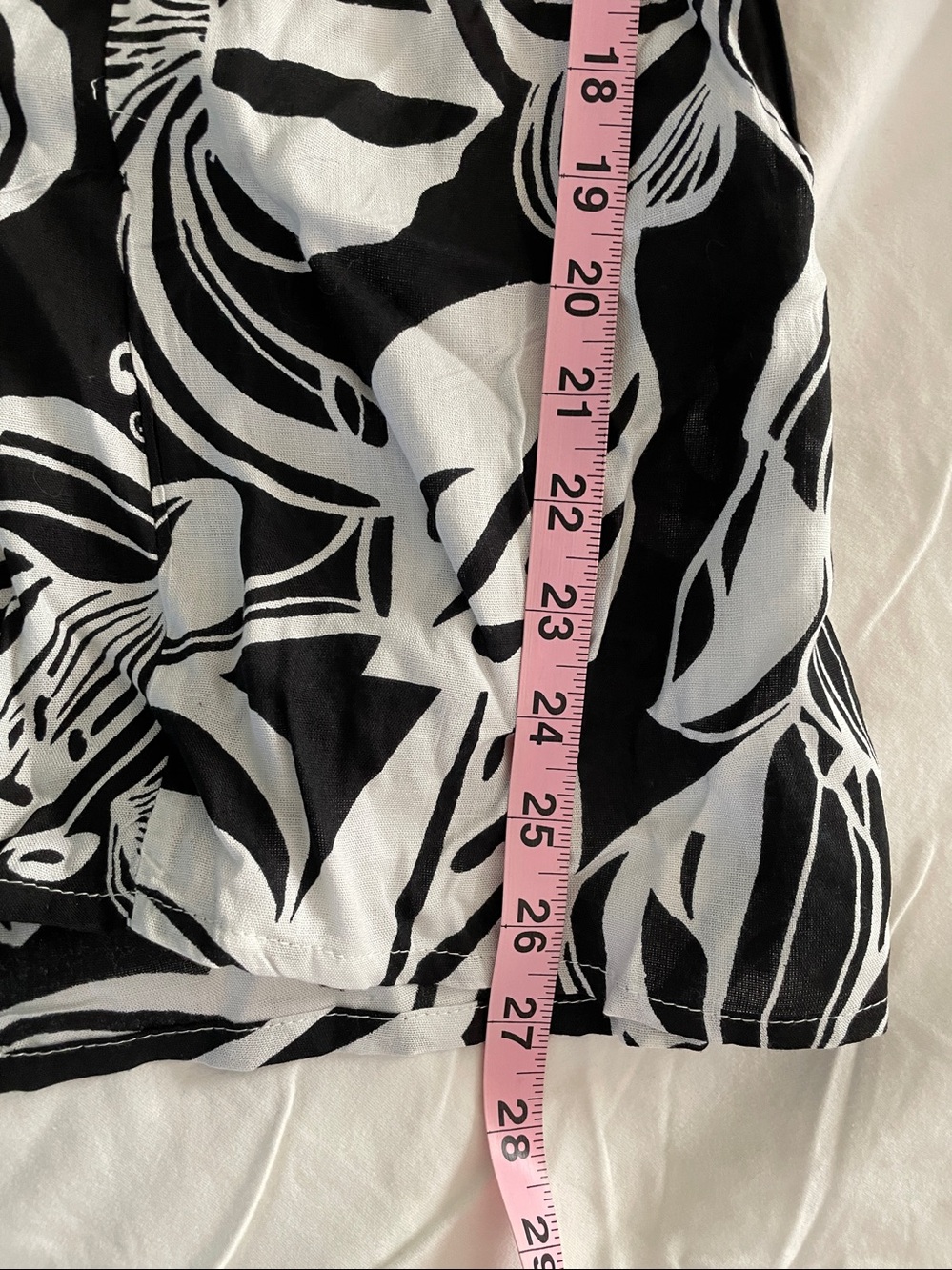 True Destinations High Rise Pull On Palazzo Pants Wide Leg Black/White NWT! - Picture 8 of 10